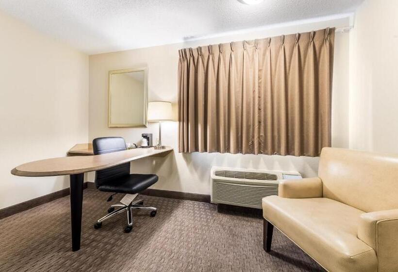 Номер Superior Кровать Кинг, Red Roof Inn Cleveland Airportmiddleburg Heights