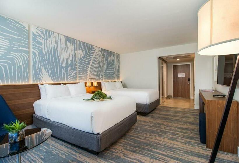 ２ダブルベッドのスタンダードルーム, B Ocean Resort Fort Lauderdale Beach