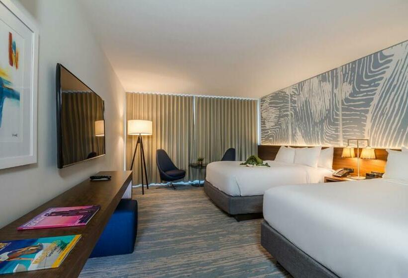 ２ダブルベッドのスタンダードルーム, B Ocean Resort Fort Lauderdale Beach