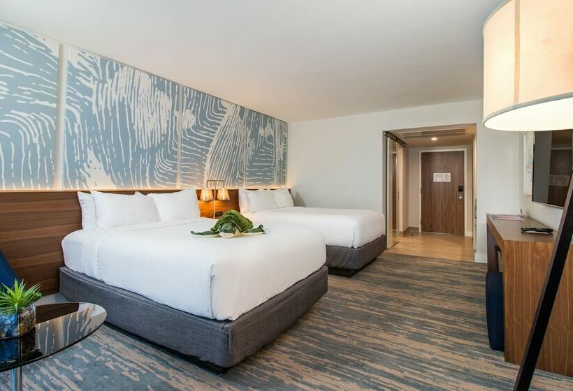 ２ダブルベッドのスタンダードルーム, B Ocean Resort Fort Lauderdale Beach