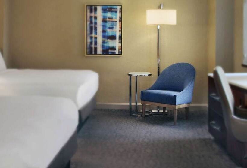 Standaardkamer met 2 Tweepersoonsbedden, Hilton Chicago