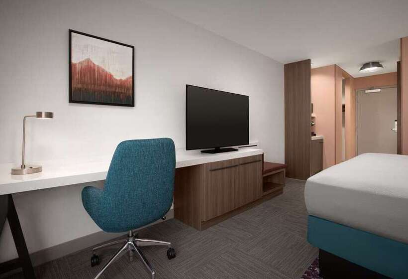 Standaardkamer met Kingsize Bed, Hilton Chicago