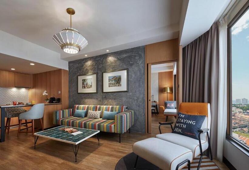 Апартаменты 1 Спальня, Jen Penang Georgetown By Shangri La