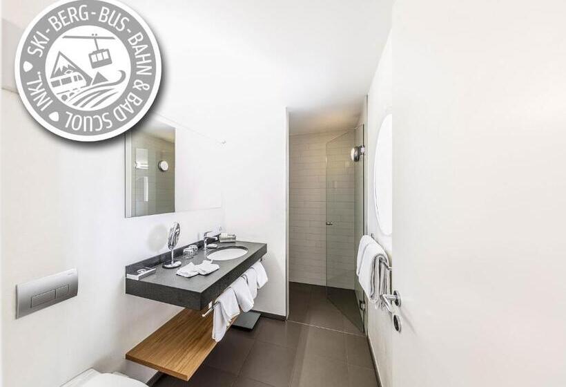 اتاق استاندارد یک نفره, Engadiner Boutique Hotel Guardaval