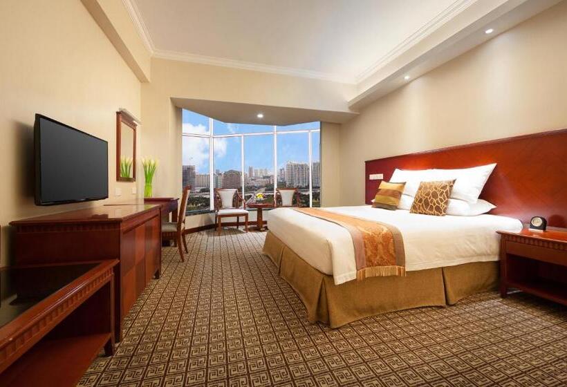 Стандартный Номер Кровать Кинг, Ramada By Wyndham Pearl Guangzhou Canton Fair Free Shuttle Bus