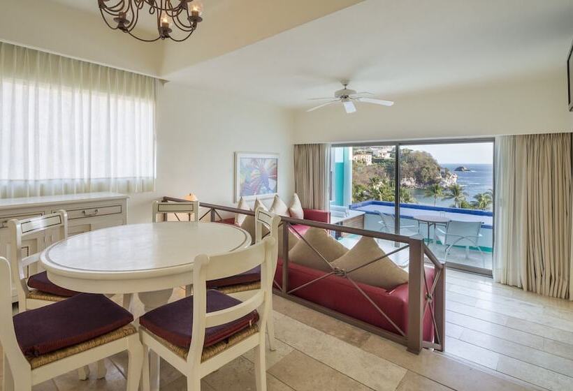침실 2개 스위트, Camino Real Zaashila Huatulco