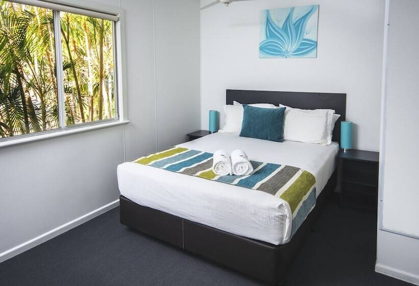 침실 2개 아파트, The Beach Motel Hervey Bay