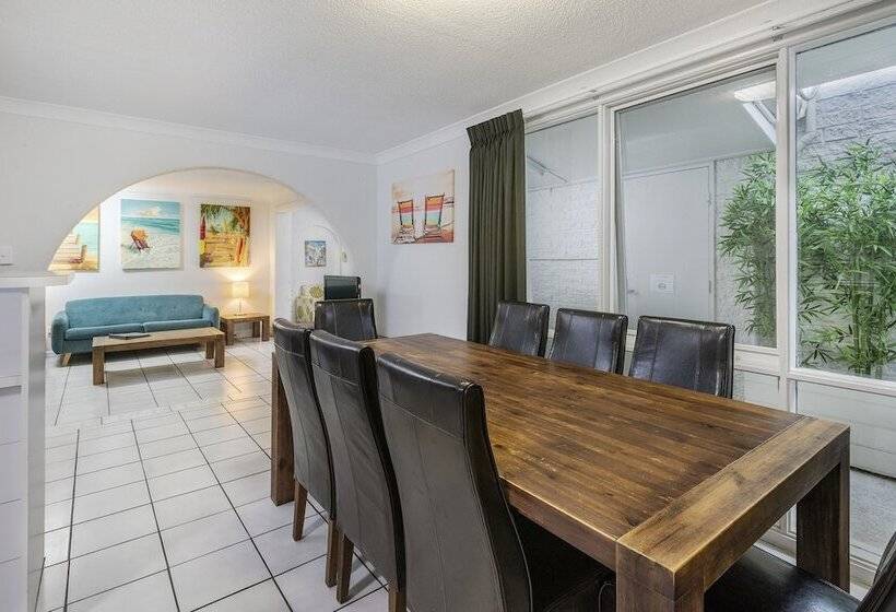 침실 3개 아파트, The Beach Motel Hervey Bay