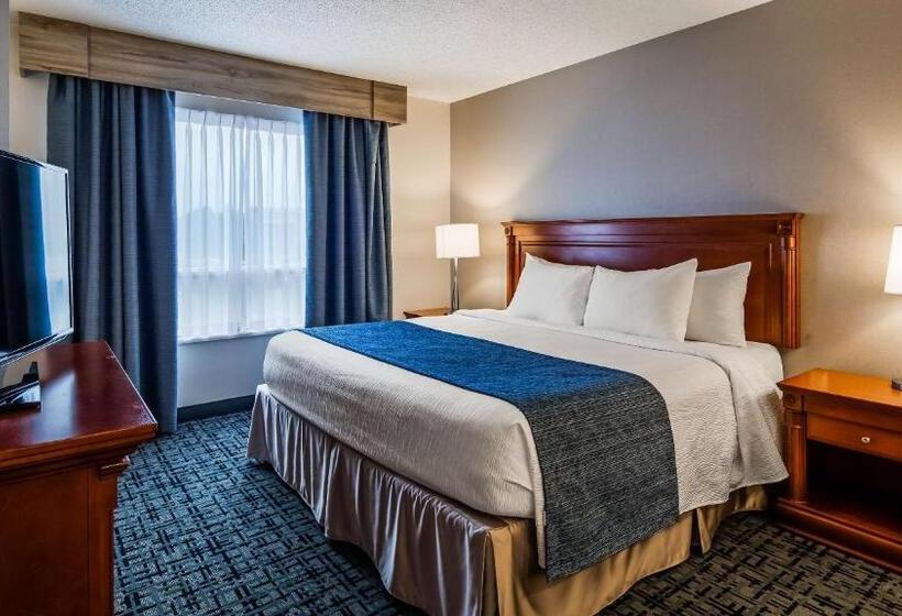 キングサイズベッドのスイートルーム, Best Western Hotel Brossard