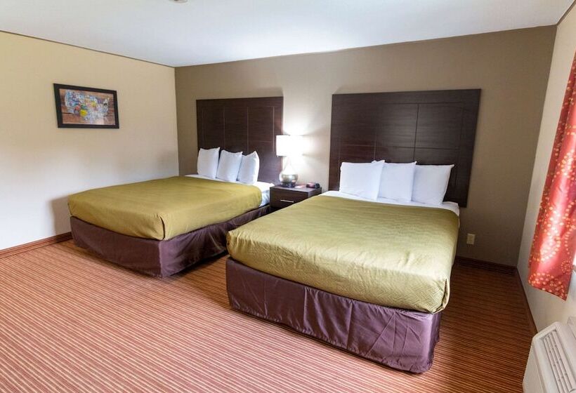 Номер Стандарт 2 Двуспальные Кровати, Econo Lodge Massena Hwy 37