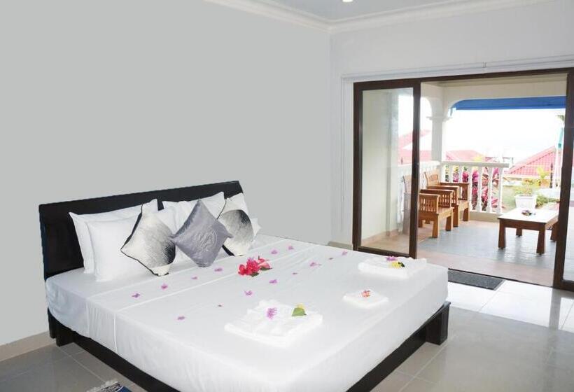 اتاق لوکس با چشم‌انداز دریا, Le Relax Hotel And Restaurant