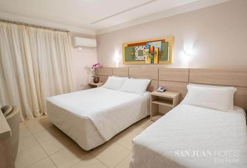 컴포트 트리플 룸, Complexo Eco Cataratas Resort By Sj