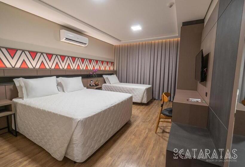 수피리어 트리플 룸, Complexo Eco Cataratas Resort By Sj