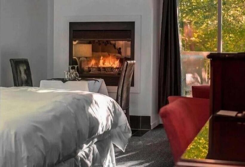 Quarto Estandar Cama King para Deficientes Físicos, Auberge La Camarine