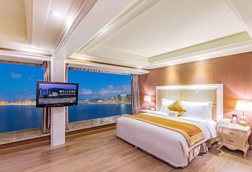 Номер Deluxe Вид на Море, Grand Bay Hotel Zhuhai