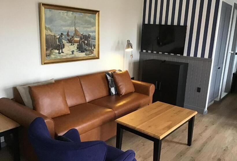 침실 1개 디럭스 아파트, Løkken Badehotel Apartments