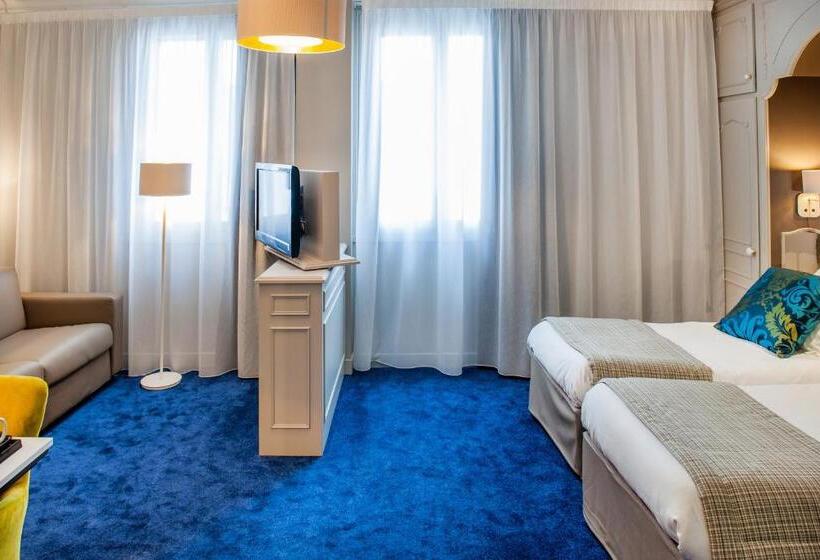 Quarto Triplo Deluxe, Grand Hôtel Gallia & Londres Spa