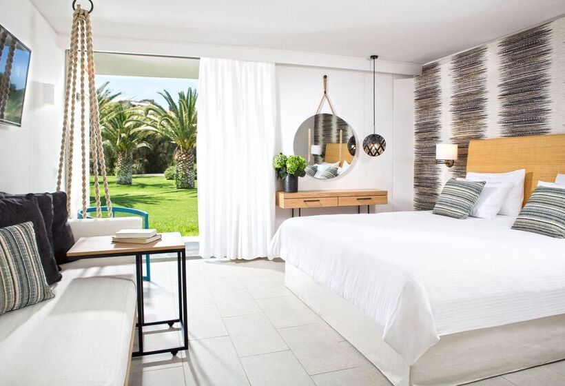 Бунгало с видом на бассейн, Agapi Beach Resort Premium All Inclusive