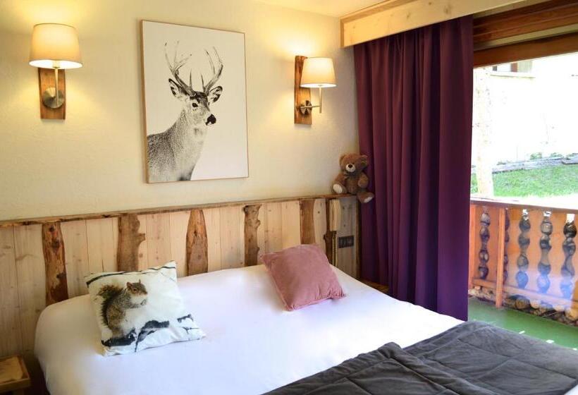 اتاق استاندارد با بالکن, Hôtel Serre Palas