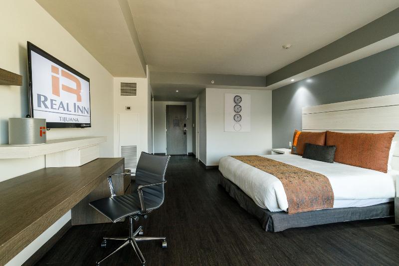 キングサイズベッドのエクゼクティブルーム, Real Inn Tijuana By Camino Real Hoteles