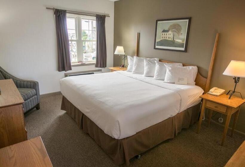 장애인을 위한 킹사이즈 침대 스탠다드 룸, Lodging On The Square