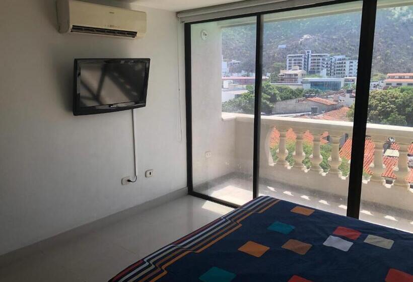 Apartamento 1 Dormitório, Aparta Hotel Roca Marina