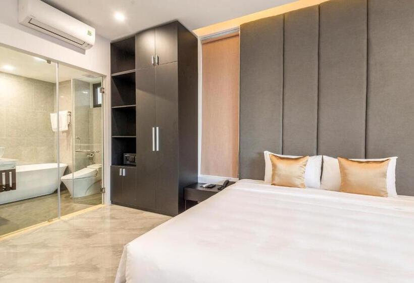 اتاق لوکس با بالکن, Khong Cam Garden Villas