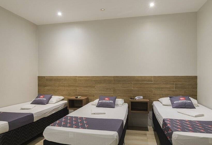 스탠다드 트리플 룸, Mega Aeroporto Hotel Apenas 1 Km De Distância Do Aeroporto De Fortaleza