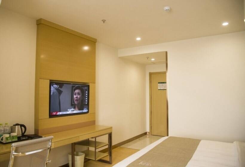 高级大房间, Greentree Inn Jinan Yaoqiang Airport Airport Road Business