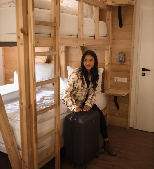 4인용 스탠다드 룸, Bodetaler Basecamp Lodge   Bergsport  Und Naturerlebnis
