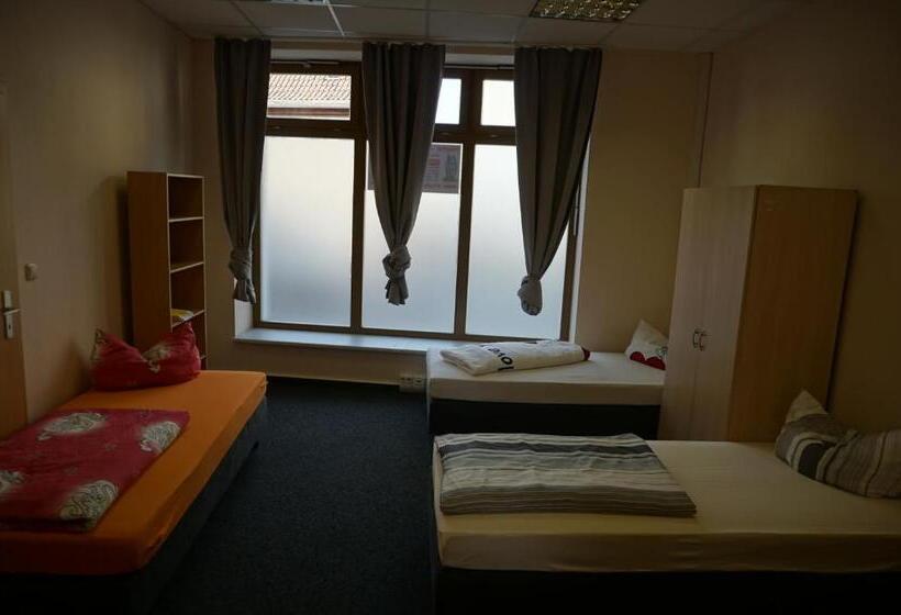 Трехместный Номер Стандарт Совместная Ванная, Hostel Vorharz Aschersleben