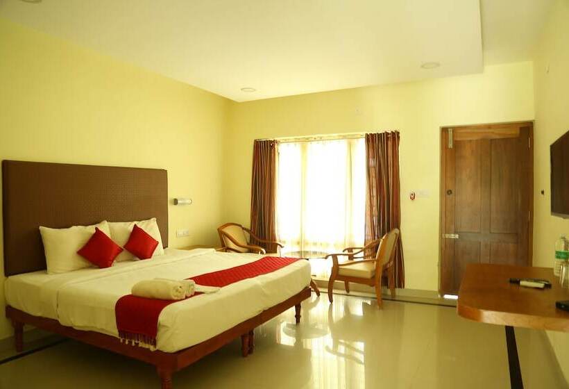 스탠다드 룸 더블 침대, Travancore Island Resort