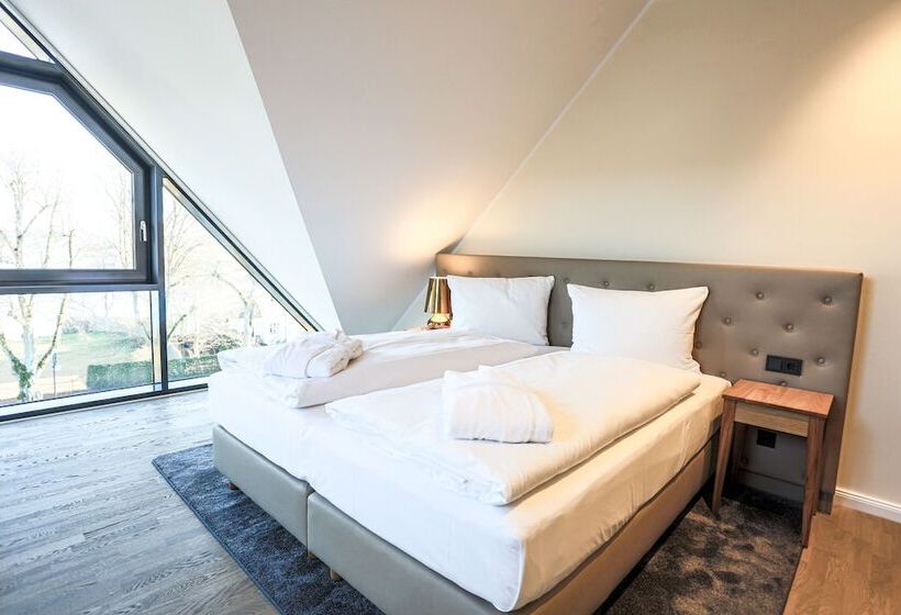침실 1개 디럭스 아파트, Maremüritz Yachthafen Resort