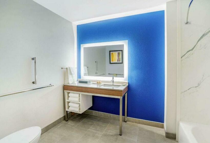 Standard Værelse King-seng Tilpasset til Handicappede, La Quinta Inn & Suites Katy Mills By Wyndham Katy