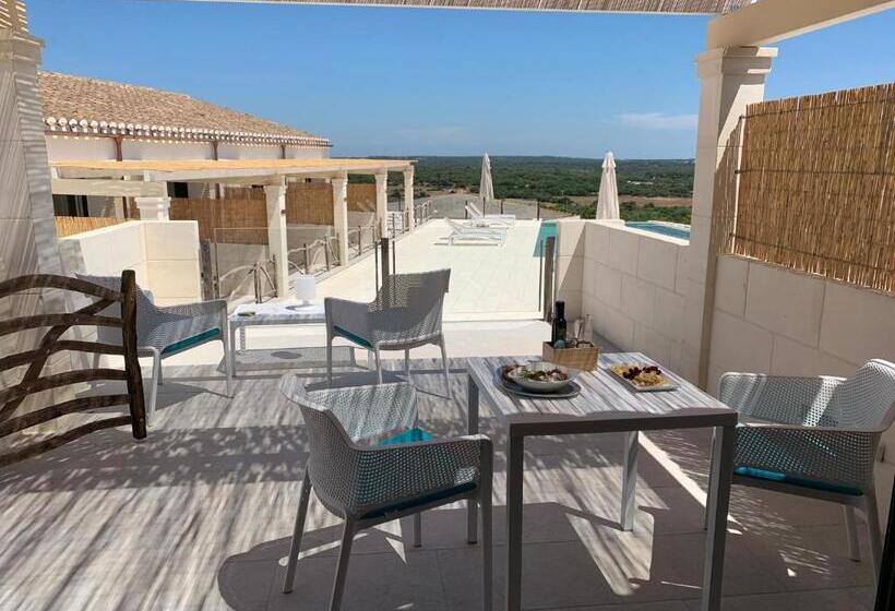 Люкс с Террасой, Agroturismo Llucasaldent Gran Menorca   Adults Only