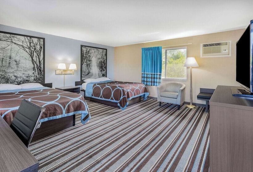 Номер Стандарт 2 Двуспальные Кровати, Super 8 By Wyndham Marysville/port Huron Area