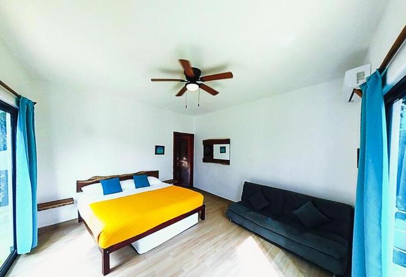 Standaardkamer met Tweepersoonsbed, Ade Hotel Bacalar