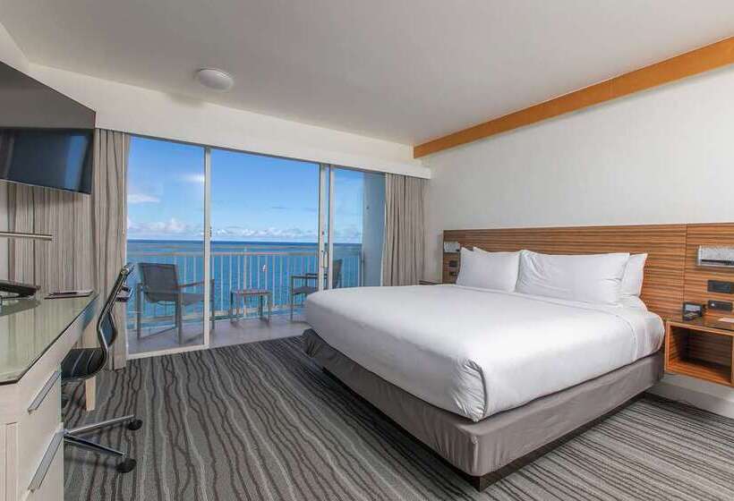 带海景的标准工作室, Home2 Suites By Hilton Ormond Beach Oceanfront