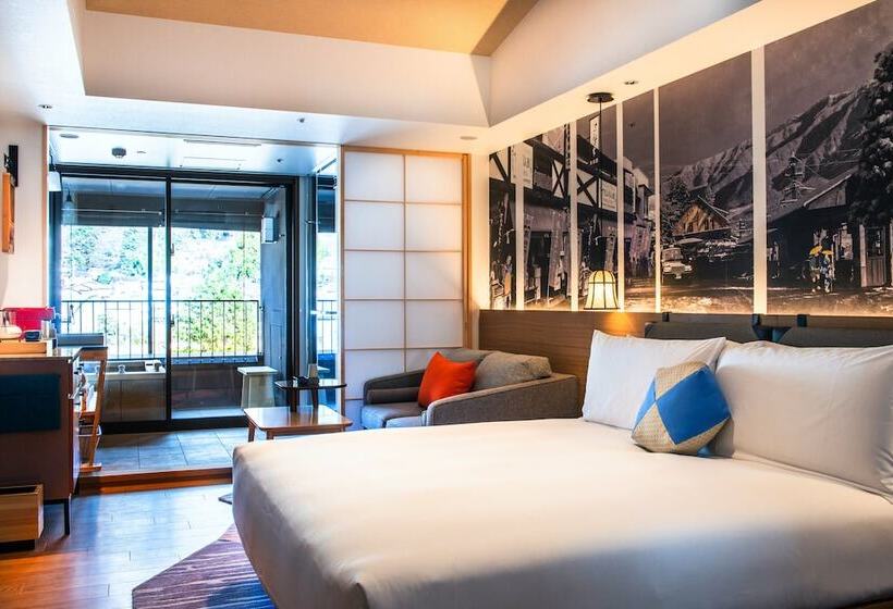 标准间带双人床, Indigo Hakone Gora, An Ihg