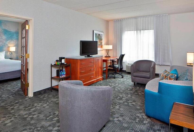 Люкс Кровать Кинг, Courtyard By Marriott Bloomington Mall Of America