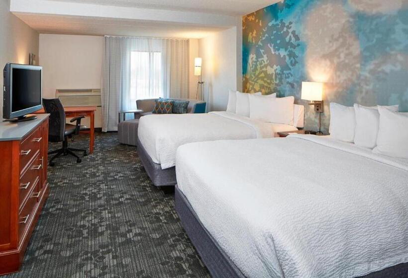 Номер Стандарт Адаптированный для Инвалидов, Courtyard By Marriott Bloomington Mall Of America