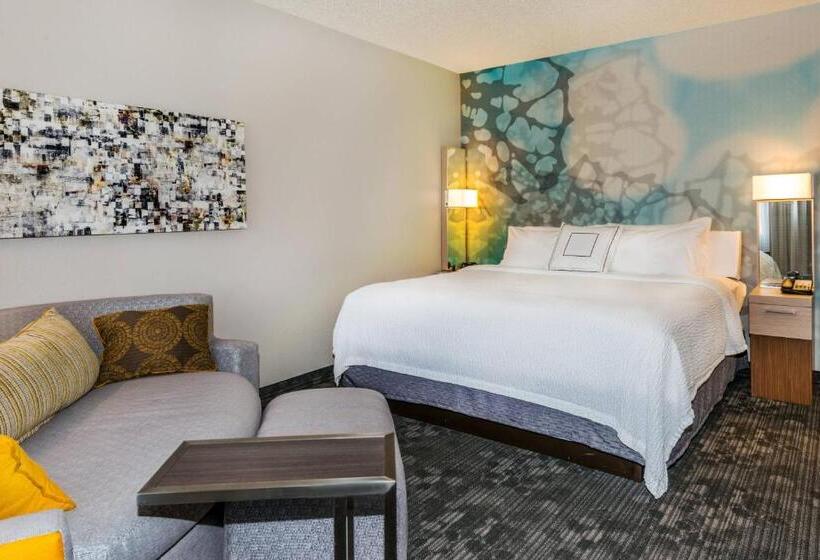 带大床的标准间, Courtyard By Marriott Nashville At Opryland