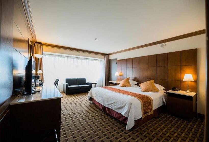 스탠다드 룸 킹사이즈 침대, La Crystal Hotel  Los Angeles Long Beach Area