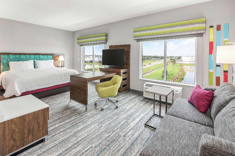 스탠다드 룸 킹사이즈 침대, Hampton Inn Odessa Trinity