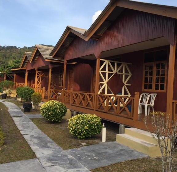 اتاق خانوادگی با چشم‌انداز باغ, Samudra Beach Chalet