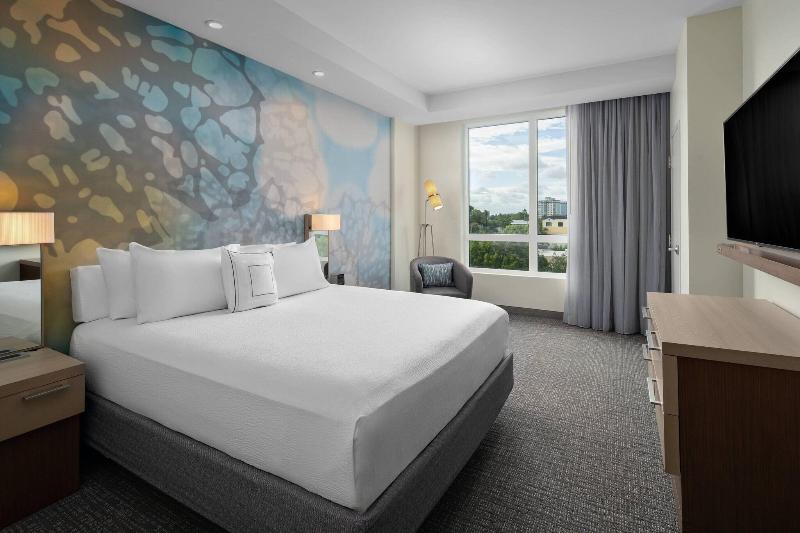 스탠다드 룸 킹사이즈 침대, Courtyard By Marriott Delray Beach