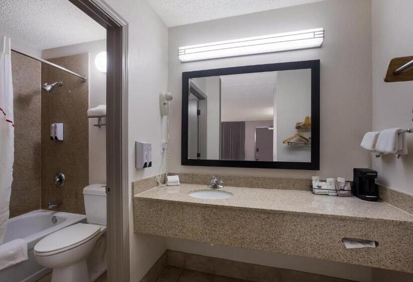 디럭스 룸 킹사이즈 침대, Red Roof Inn Atlanta Airport Ne Conley