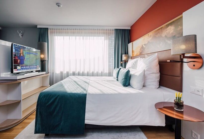 Номер Deluxe, Leonardo Hotel Zurich Airport