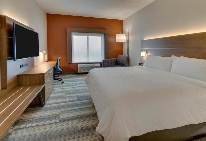 适合残疾人士使用的带超级大床的标准间, Holiday Inn Express & Suites   Nashville Metrocenter Downtown, An Ihg
