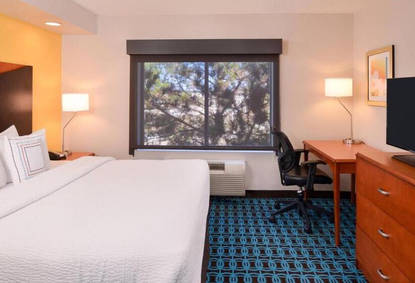 스탠다드 룸 킹사이즈 침대, Fairfield Inn & Suites Hattiesburg / University